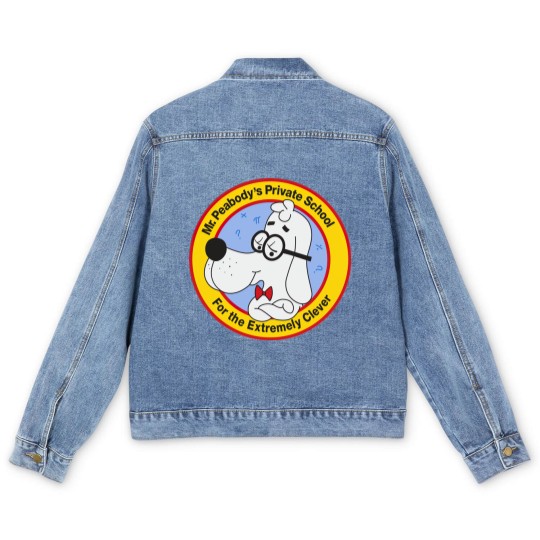 Discover Mr. Peabody's School for the Extremely Clever - Mr Peabody - Men's Denim Jackets