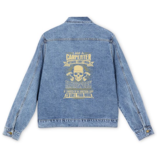 Discover Carpenter union carpenter construction carpenter Men's Denim Jackets