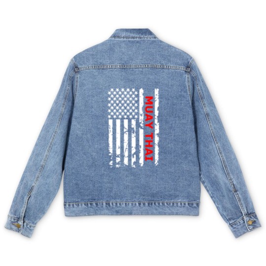 Discover Muay Thai Men's Denim Jackets