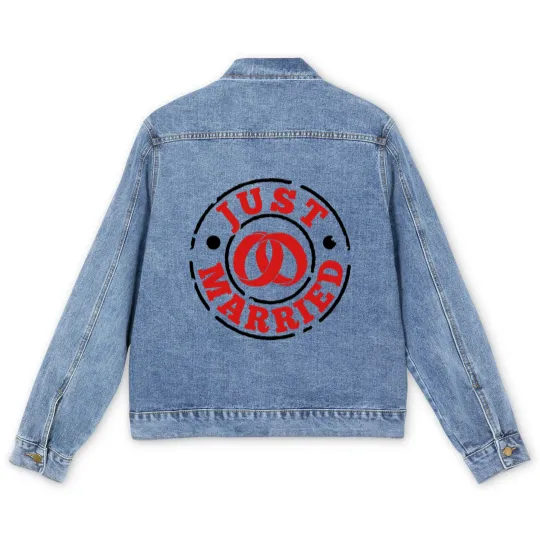 Discover Just Married Men's Denim Jackets