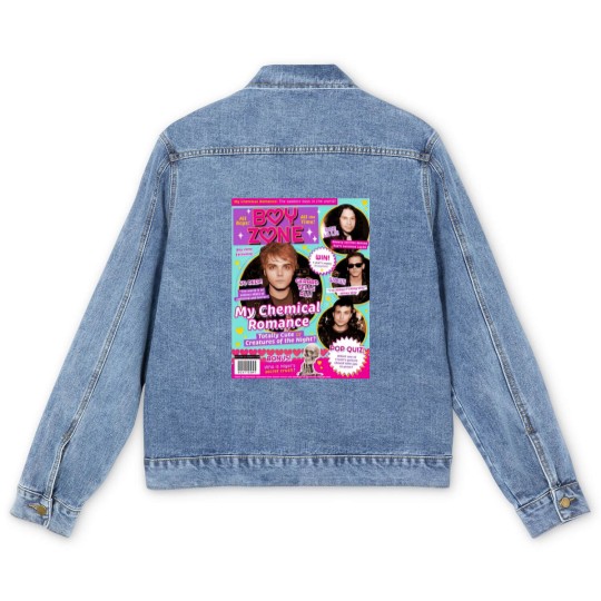 Discover My Chemical Romance Men's Denim Jackets, Boy Zone My Chemical Romance Men's Denim Jackets, My Chemical Romance, Boy Zone Tribute MCR
