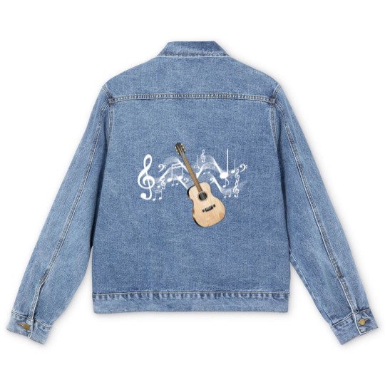 Discover Acoustic Guitar Men's Denim Jackets