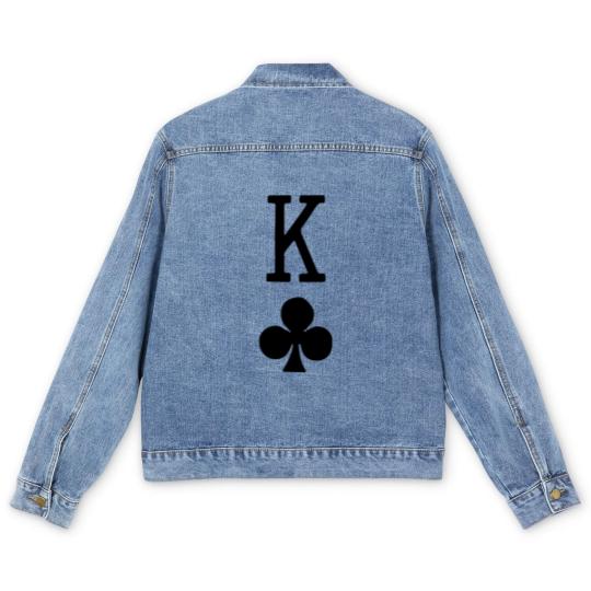 Discover King Of Clubs - Sleeve Men's Denim Jackets