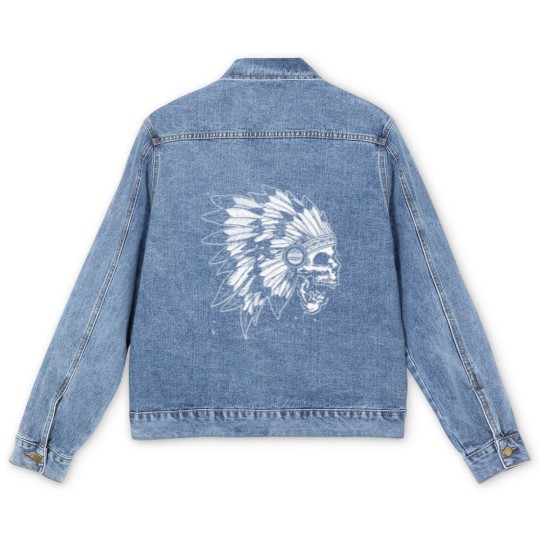 Discover skull native Men's Denim Jackets