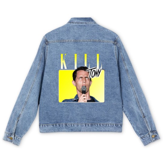 Discover Kill Tony 90's Style Throwback - Comedy Podcast - Men's Denim Jackets