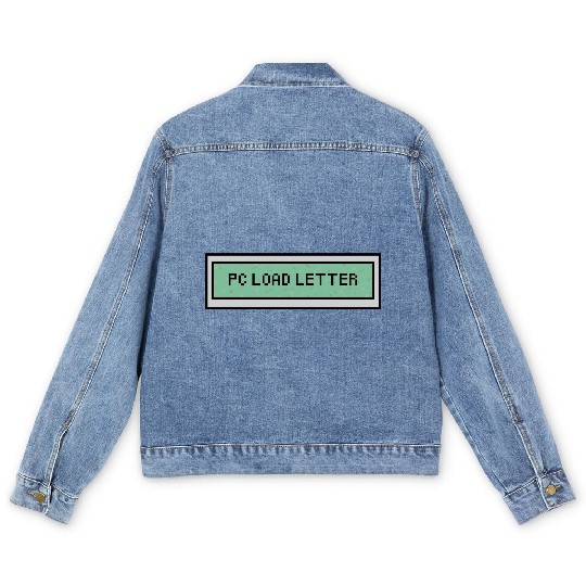 Discover PC Load Letter - Office Space - Men's Denim Jackets