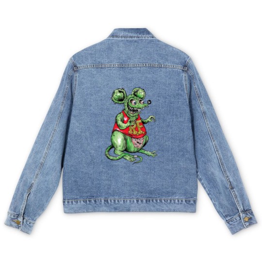 Discover Rat Fink - Rat Fink - Men's Denim Jackets