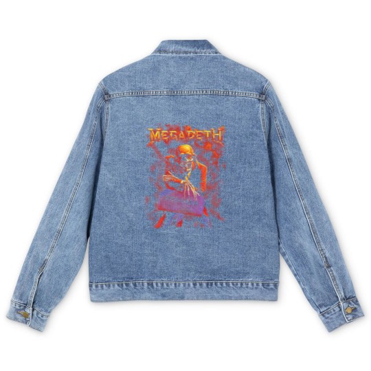 Discover Megadeth Men's Denim Jackets Megadeth Men's Peace Sells