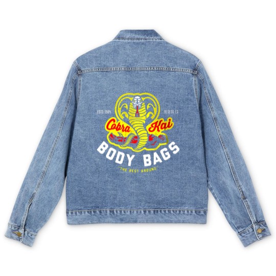 Discover Cobra Kai - Cobra Kai Body Bags Men's Denim Jackets