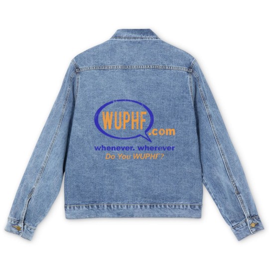 Discover WUPHF, distressed - The Office - Men's Denim Jackets