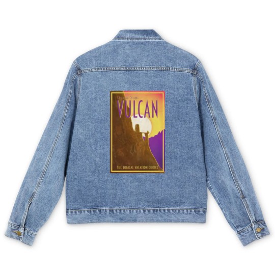 Discover Discover Scenic Vulcan - startrek2020 - Men's Denim Jackets
