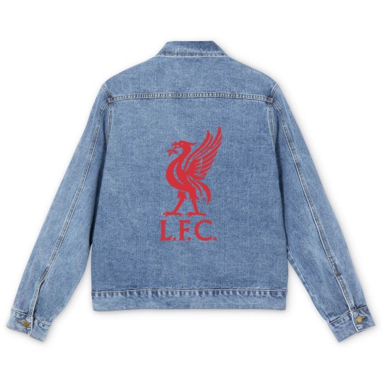 Discover Icon Sports Boy's Soccer Men's Denim Jackets –  Cotton Short Sleeve World Football Club Casual Active Graphic Youth Kids Top Men's Denim Jackets