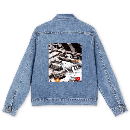 Discover Animauto - Initial D - Ryosuke VS Rin - Initial D - Men's Denim Jackets