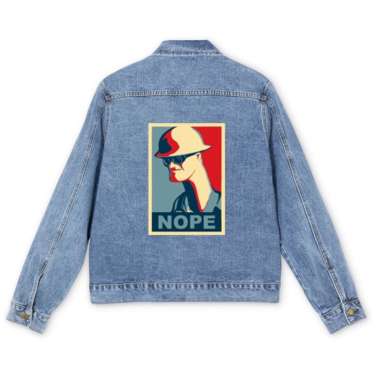 Discover Team Fortress 2 - Engineer Nope Men's Denim Jackets