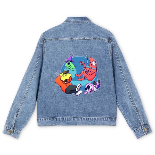 Discover The smiling friends are here! Classic Men's Denim Jackets
