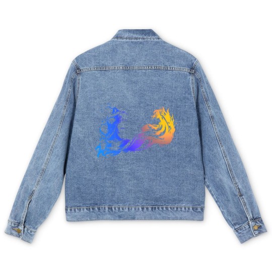Discover Final Fantasy X Artwork - Final Fantasy X - Men's Denim Jackets