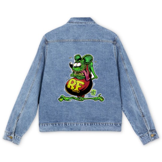 Discover Bootleg Ratfink - Rat Fink - Men's Denim Jackets