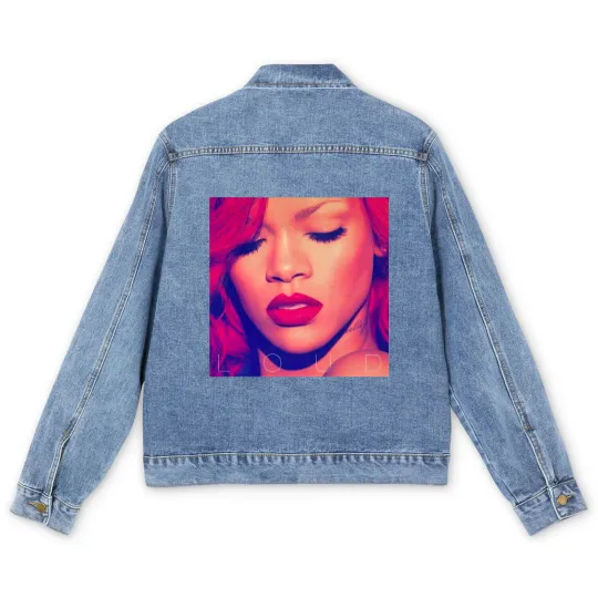 Discover Rihanna Singer Men's Denim Jackets