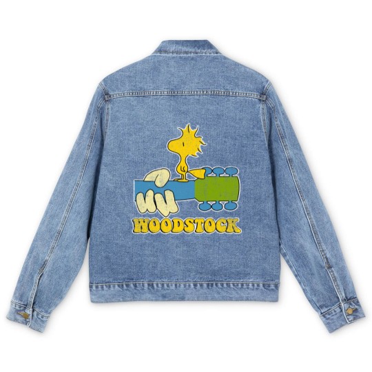 Discover Woodstock, distressed - Woodstock - Men's Denim Jackets