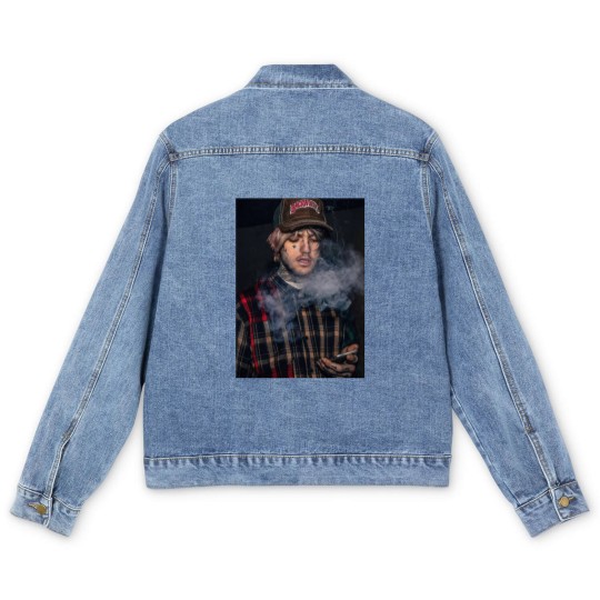Discover Lil Peep Smoke Men's Denim Jackets