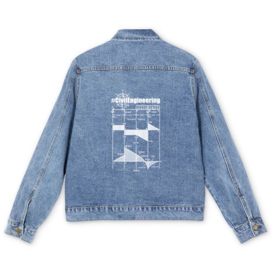 Discover Civil Engineering Men's Denim Jackets Men's Denim Jackets