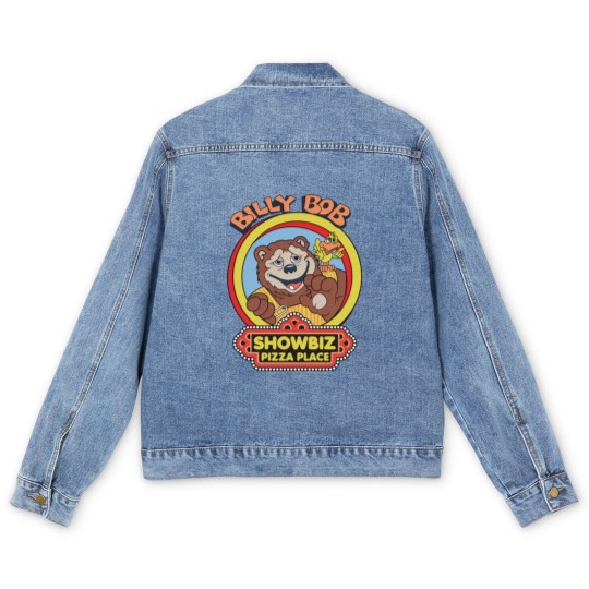 Discover Showbiz Pizza Billy Bob - Showbiz Pizza - Men's Denim Jackets