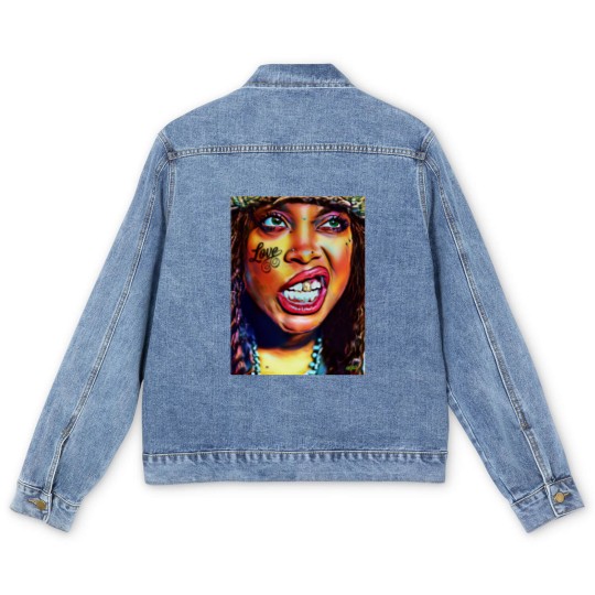Discover Badu - Erykah Badu - Men's Denim Jackets