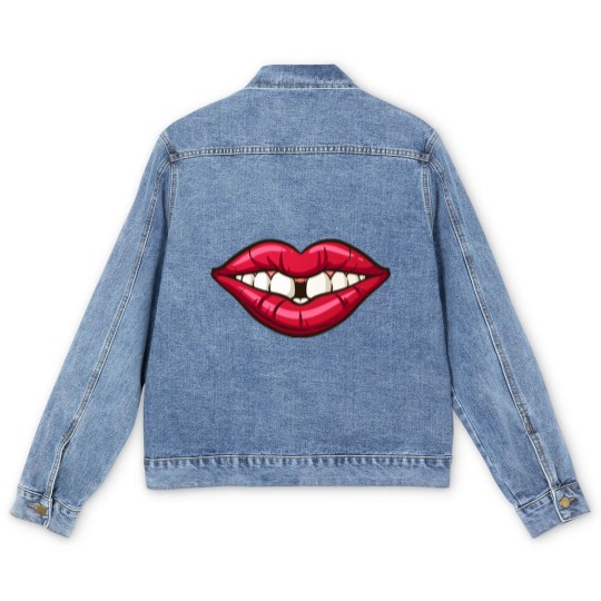 Discover Lips, Teeth, and Gap - Teeth And Lips - Men's Denim Jackets