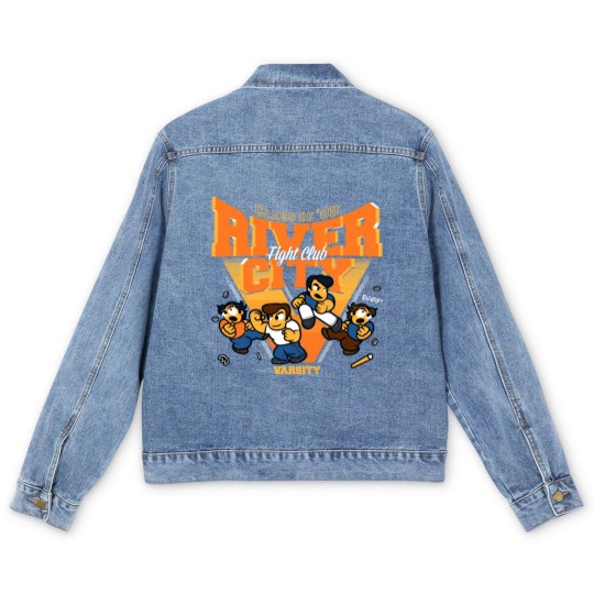 Discover River City Fight Club - River City Ransom - Men's Denim Jackets