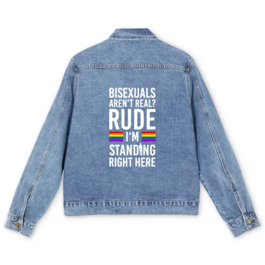 Discover LGBT Men's Denim Jackets