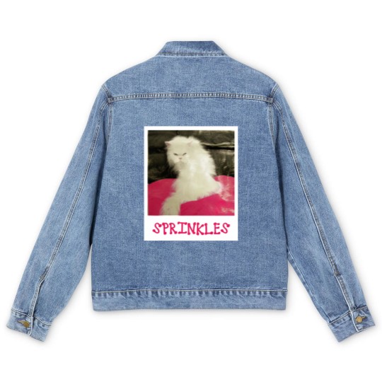 Discover Sprinkles the Cat - The Office - Men's Denim Jackets