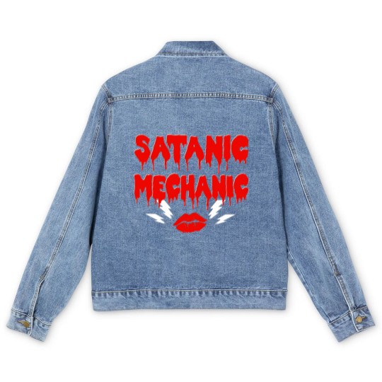 Discover Satanic Mechanic - Rocky Horror - Men's Denim Jackets