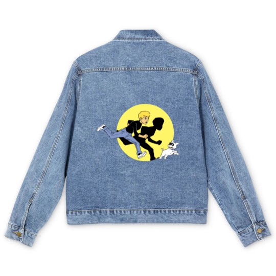 Discover Double Tin Quest - Jonny Quest - Men's Denim Jackets