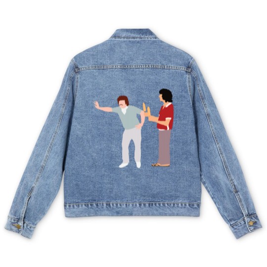 Discover Get that corn outta my face - Nacho Libre - Men's Denim Jackets