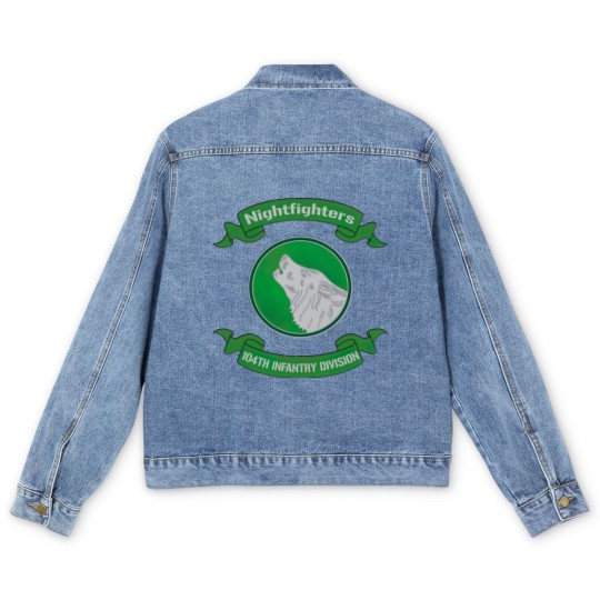 Discover 104th Infantry Division (104th ID) Men's Denim Jackets