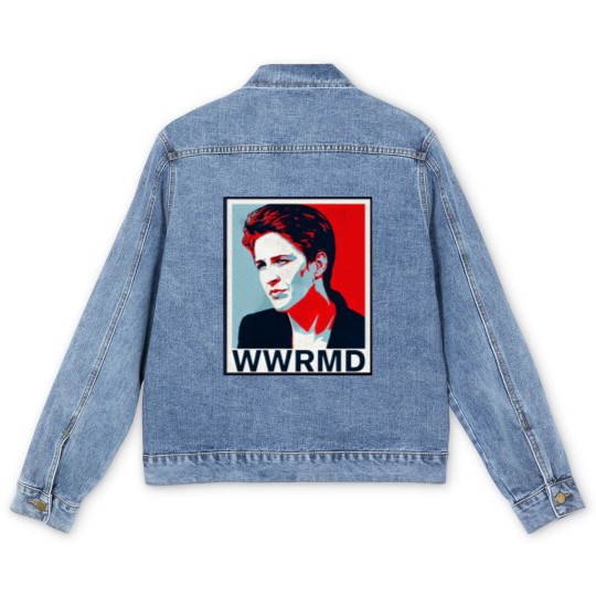 Discover WWRMD: What would Rachel Maddow Do? - Rachel Maddow - Men's Denim Jackets