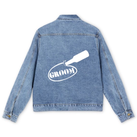 Discover Bachelor Party Groom Men's Denim Jackets