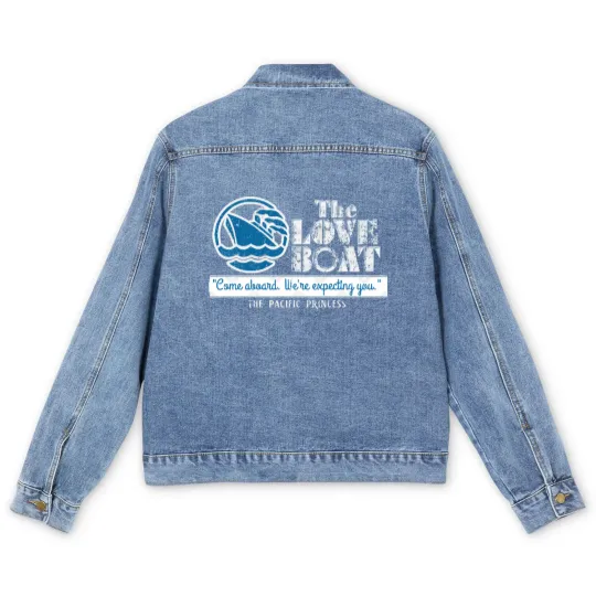 Discover The Love Boat, distressed - The Love Boat - Men's Denim Jackets