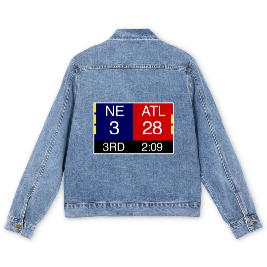 Discover Final NE 3 ATL 28 Men's Denim Jackets | Great Comeback Men's Denim Jackets