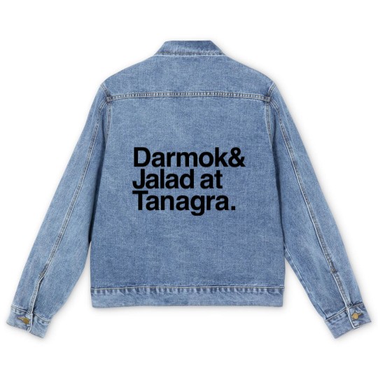 Discover Darmok and Jalad at Tanagra. - startrek2020 Tng - Men's Denim Jackets