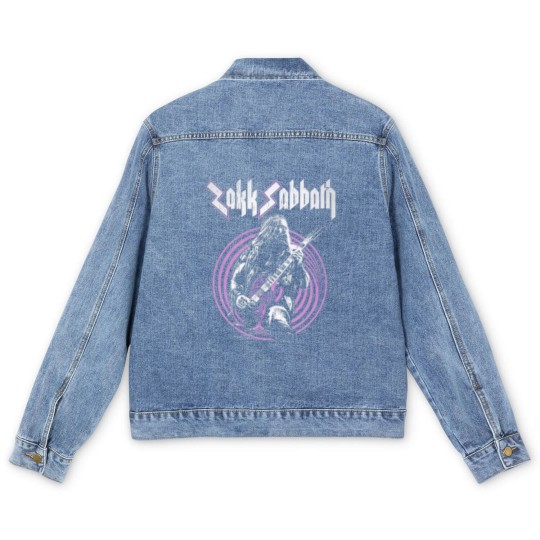 Discover Zakk Sabbath band merch Men's Denim Jackets