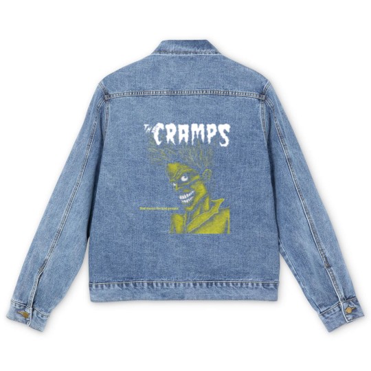 Discover The Cramps Unisex Men's Denim Jackets: Bad Music