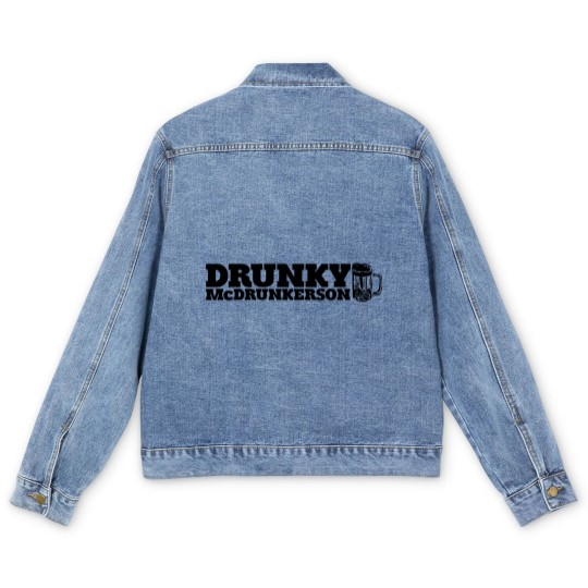 Discover DRUNKY McDRUNKERSON Men's Denim Jackets
