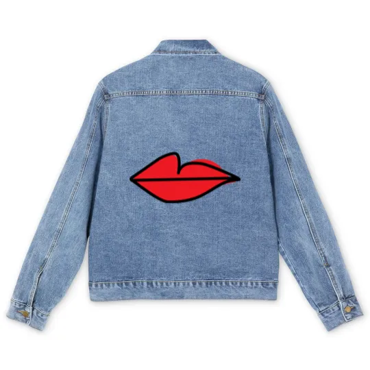 Discover Red Lips As Seen On Villanelle - Killing Eve S2 - Killing Eve - Men's Denim Jackets