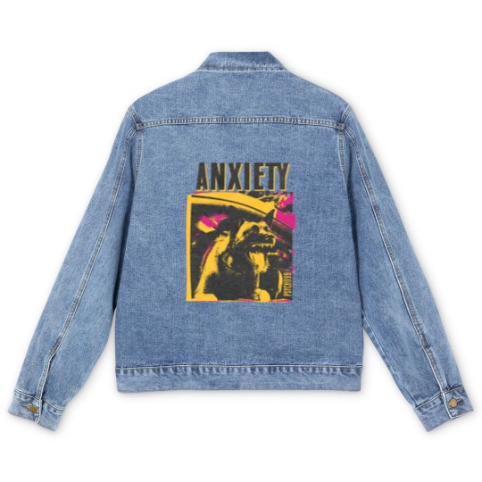 Discover anxiety by psycho99 - Anxiety - Men's Denim Jackets