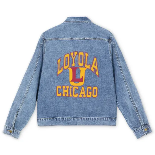 Discover Loyola Chicago Basketball - Loyola Chicago - Men's Denim Jackets
