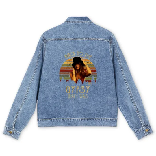Discover Stevie Nicks Back To The Gypsy Classic Men's Denim Jackets