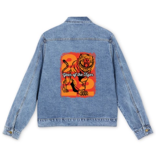 Discover Year of the Tiger 2022 - Year Of The Tiger - Men's Denim Jackets