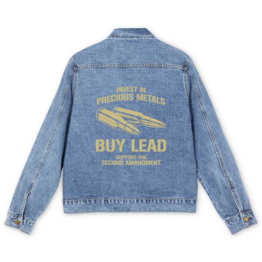 Discover Gun Control Precious Metals - Gun Control - Men's Denim Jackets
