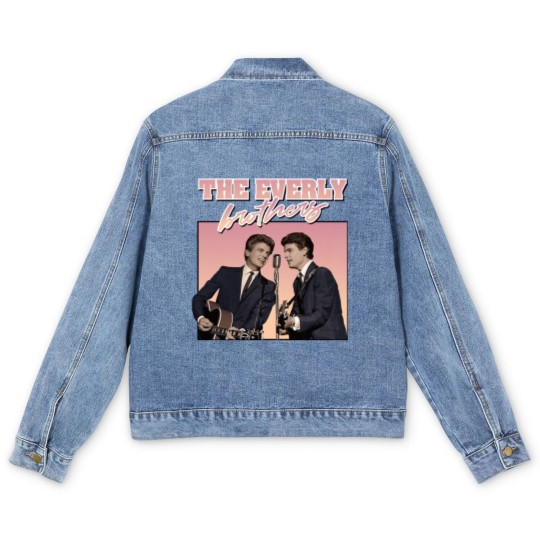 Discover The Everly Brothers Vintage - Everly Brothers - Men's Denim Jackets